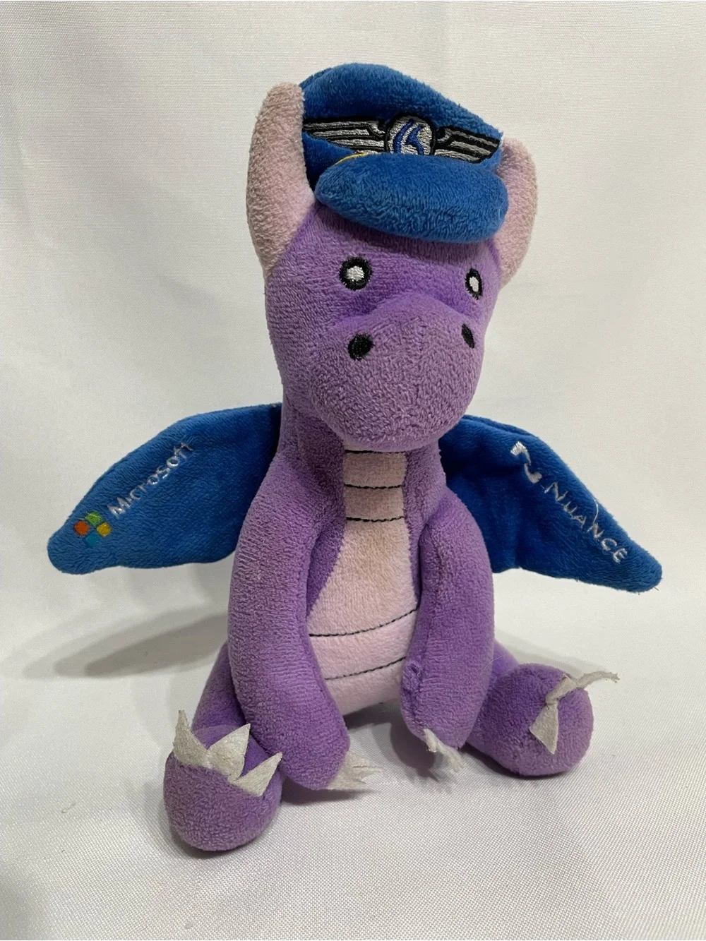 9” Promotional Microsoft/Nuance Copilot Dragon Plush Excellent Condition